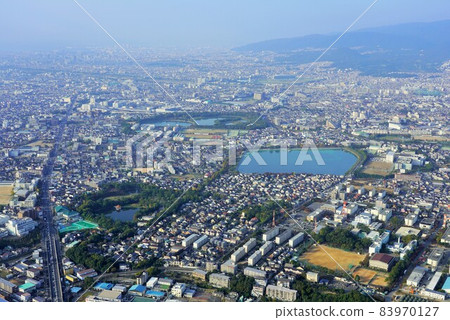 Immediately after takeoff from Itami Airport (Itami City / Nishinomiya City) 83970127