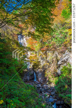 《Nagano Prefecture》 Kiso Town Karasawa Falls 《Nagano Prefecture》 Kiso Town Karasawa Falls 83971267