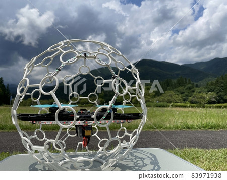 Drone soccer aircraft and nature Drone soccer aircraft and nature 83971938