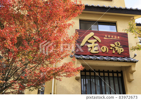 有馬溫泉瑞鳳寺市立公園紅葉 83972673