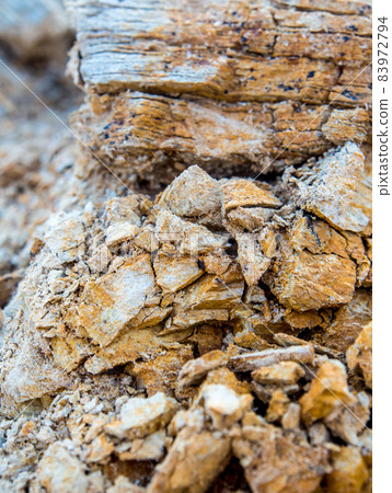 Texture of stone and soil on rocky mountain soil Texture of stone and soil on rocky mountain soil 83972794