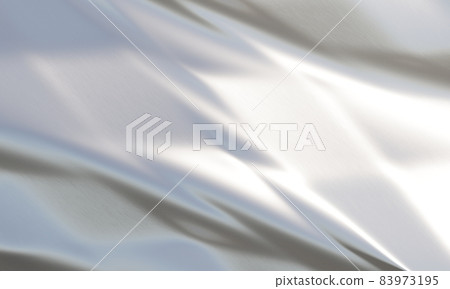 Shiny silver cloth drape material 83973195