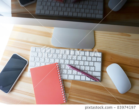Business image, notebook, PC, smartphone, woman 83974197