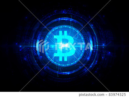 Abstract vector technology crypto. vector bitcoin in futuristic concept. illustration vector design background Abstract vector technology crypto. vector bitcoin in futuristic concept. illustration vector design background 83974325