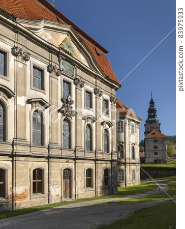 Baroque cistercian Plasy monastery, Plzen region, Czech Republic 83975933