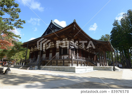 Koyasan Kongobuji Temple Kondo, Wakayama Prefecture Koyasan Kongobuji Temple Kondo, Wakayama Prefecture 83976578