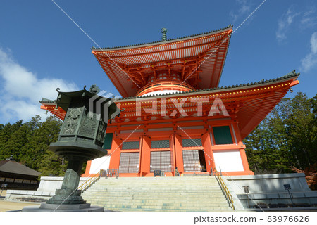 Koyasan Kongomine Temple, Konpon Daito, Wakayama Prefecture 83976626