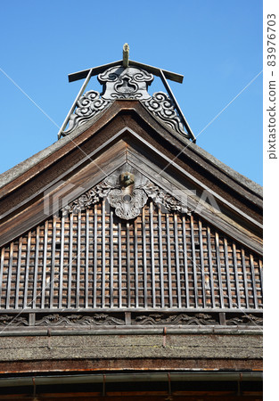 和歌山縣倉庫後面的屋頂高野山金剛峰寺 和歌山縣倉庫後面的屋頂高野山金剛峰寺 83976703