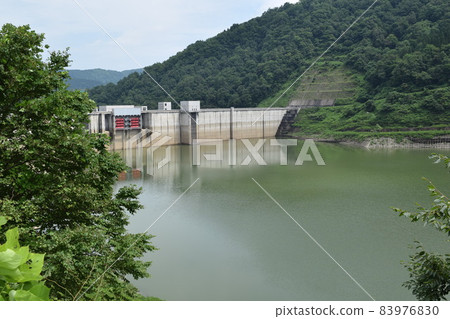 Gassan Dam Tsuruoka City, Yamagata Prefecture 83976830
