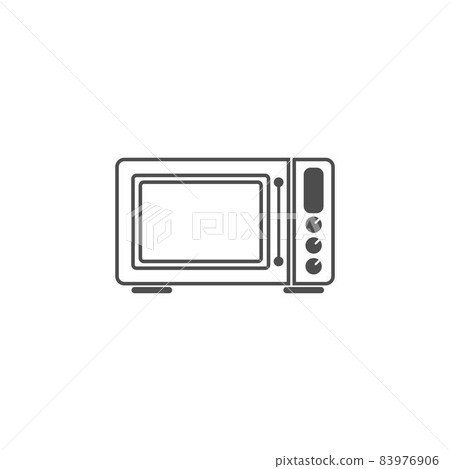 Microwave oven icon logo design template Microwave oven icon logo design template 83976906