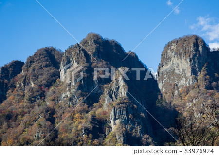 妙義山 從錦溪山方向看白雲山 83976924
