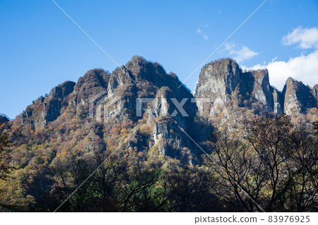 妙義山 從錦溪山方向看白雲山 妙義山 從錦溪山方向看白雲山 83976925