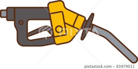 Yellow high octane gasoline nozzle 83979011