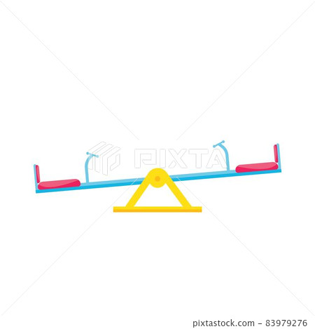 seesaw icon vector illustration design template seesaw icon vector illustration design template 83979276