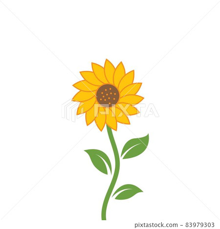 sunflower vector illustration concept design sunflower vector illustration concept design 83979303