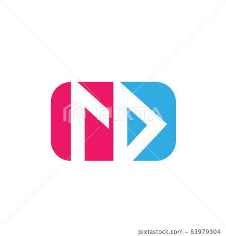 Md Letter vector icon Template Illustration design Md Letter vector icon Template Illustration design 83979304