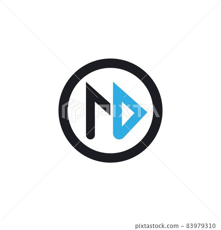 Md Letter vector icon Template Illustration design Md Letter vector icon Template Illustration design 83979310