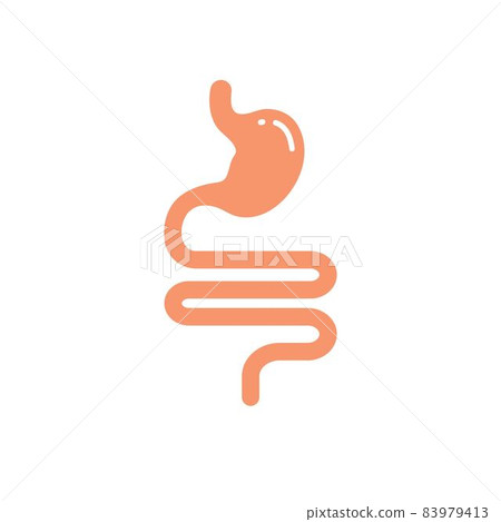 stomach icon vector illustration design template stomach icon vector illustration design template 83979413