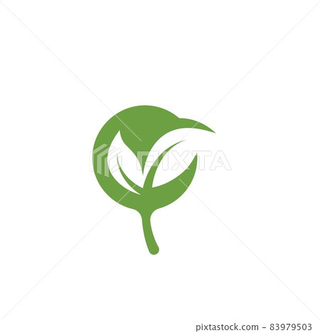 organic leaves icon vector design template organic leaves icon vector design template 83979503
