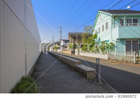 Fuchu Prison Fence White Wall Sunny Fuchu Prison Fence White Wall Sunny 83980072