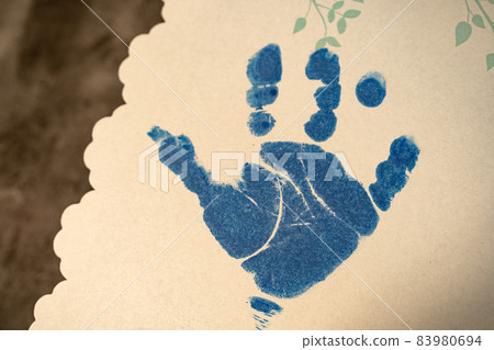 [Commemorative] Baby's handprints / stamps [Baby] 83980694
