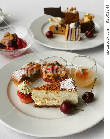 Dessert buffet plate Dessert buffet plate 83983544