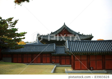 Autumn scenery of old palace, Changgyeonggung Autumn scenery of old palace, Changgyeonggung 83983828