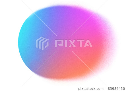 Abstract pastel neon blurred circle grainy gradient on white Abstract pastel neon blurred circle grainy gradient on white 83984430