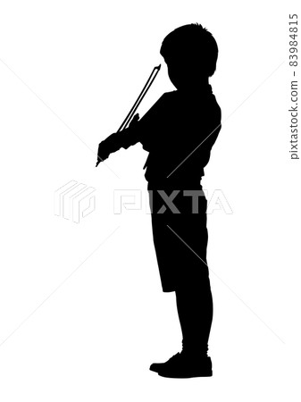 Boy playing violin 83984815