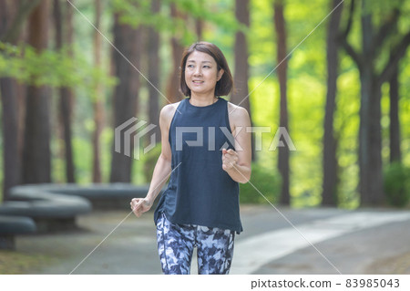 女性步行/跑步 83985043