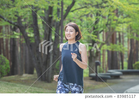 Female walking / running 83985117