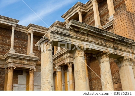 Architectural elements of bath gymnasium complex in Sardis, Turkey 83985221