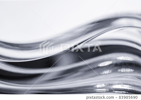 Abstract gray blurred techno diagonal futuristic background 83985690