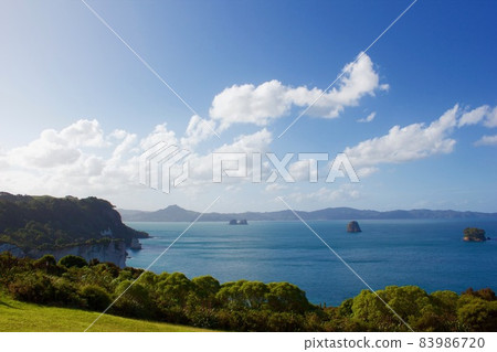 新西蘭大教堂洞穴的大教堂灣 83986720