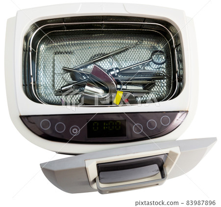 Sterilizer isolated over white background Sterilizer isolated over white background 83987896