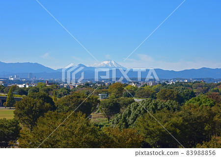 Scenery where Mt. Fuji can be seen 83988856