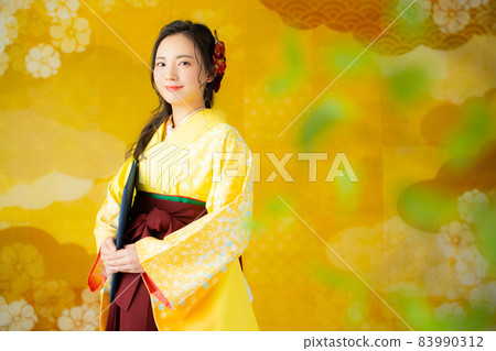 袴二尺袖和服畢業典禮 袴二尺袖和服畢業典禮 83990312