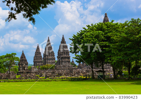 Prambanan temple near Yogyakarta on Java island - Indonesia 83990423