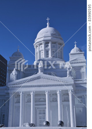 札幌冰雪節/雪雕 83990595