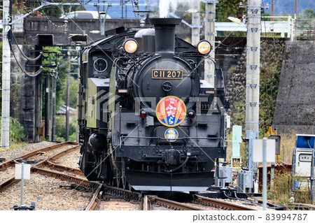 Let the whistle echo in the streets of Kinugawa Onsen ... SL Taiki "Futara" celebration regular service Let the whistle echo in the streets of Kinugawa Onsen ... SL Taiki "Futara" celebration regular service 83994787