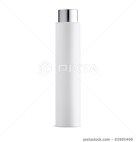Tubular shampoo bottle. Tall cylinder cosmetic bottle Tubular shampoo bottle. Tall cylinder cosmetic bottle 83995499