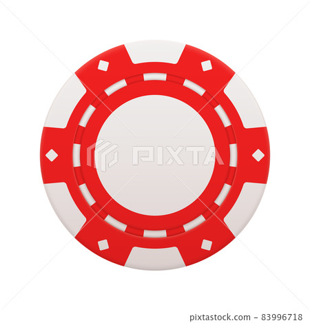 Red Casino Chip Composition 83996718