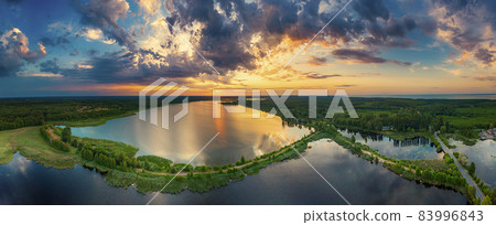 Rural summer sunset Rural summer sunset 83996843