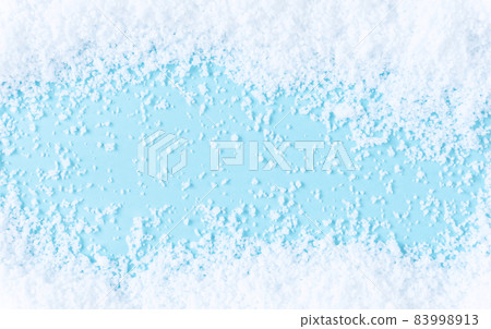 雪框背景素材 83998913
