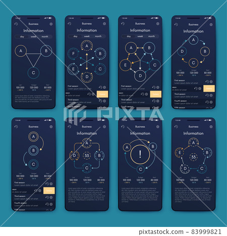 Vector graphics infographics with mobile phone. Template for creating mobile applications, workflow layout, diagram, banner, web design, business reports Vector graphics infographics with mobile phone. Template for creating mobile applications, workflow layout, diagram, banner, web design, business reports 83999821
