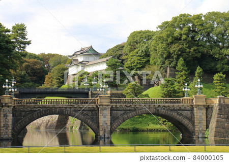 Imperial Palace Nijubashi Main Gate Main Gate Ishibashi Main Gate Iron Bridge Fushimi Turret Inside the Imperial Palace in Chiyoda, Chiyoda-ku, Tokyo Imperial Palace Nijubashi Main Gate Main Gate Ishibashi Main Gate Iron Bridge Fushimi Turret Inside the Imperial Palace in Chiyoda, Chiyoda-ku, Tokyo 84000105