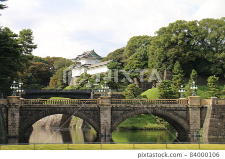 Imperial Palace Nijubashi Main Gate Main Gate Ishibashi Main Gate Iron Bridge Fushimi Turret Inside the Imperial Palace in Chiyoda, Chiyoda-ku, Tokyo Imperial Palace Nijubashi Main Gate Main Gate Ishibashi Main Gate Iron Bridge Fushimi Turret Inside the Imperial Palace in Chiyoda, Chiyoda-ku, Tokyo 84000106