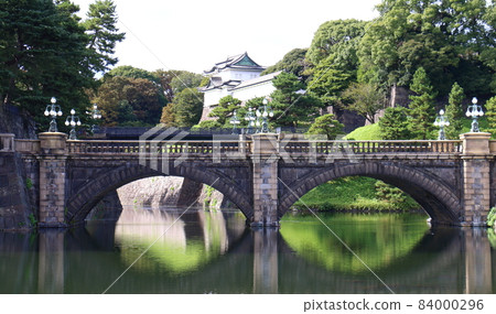 Imperial Palace Nijubashi Main Gate Main Gate Ishibashi Main Gate Iron Bridge Fushimi Turret Inside the Imperial Palace in Chiyoda, Chiyoda-ku, Tokyo 84000296