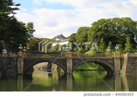 皇居二重橋正門正門石橋正門鐵橋伏見砲塔東京都千代田區千代田皇宮內 皇居二重橋正門正門石橋正門鐵橋伏見砲塔東京都千代田區千代田皇宮內 84000305