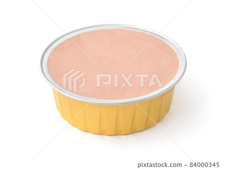 Tin can of liver pate 84000345